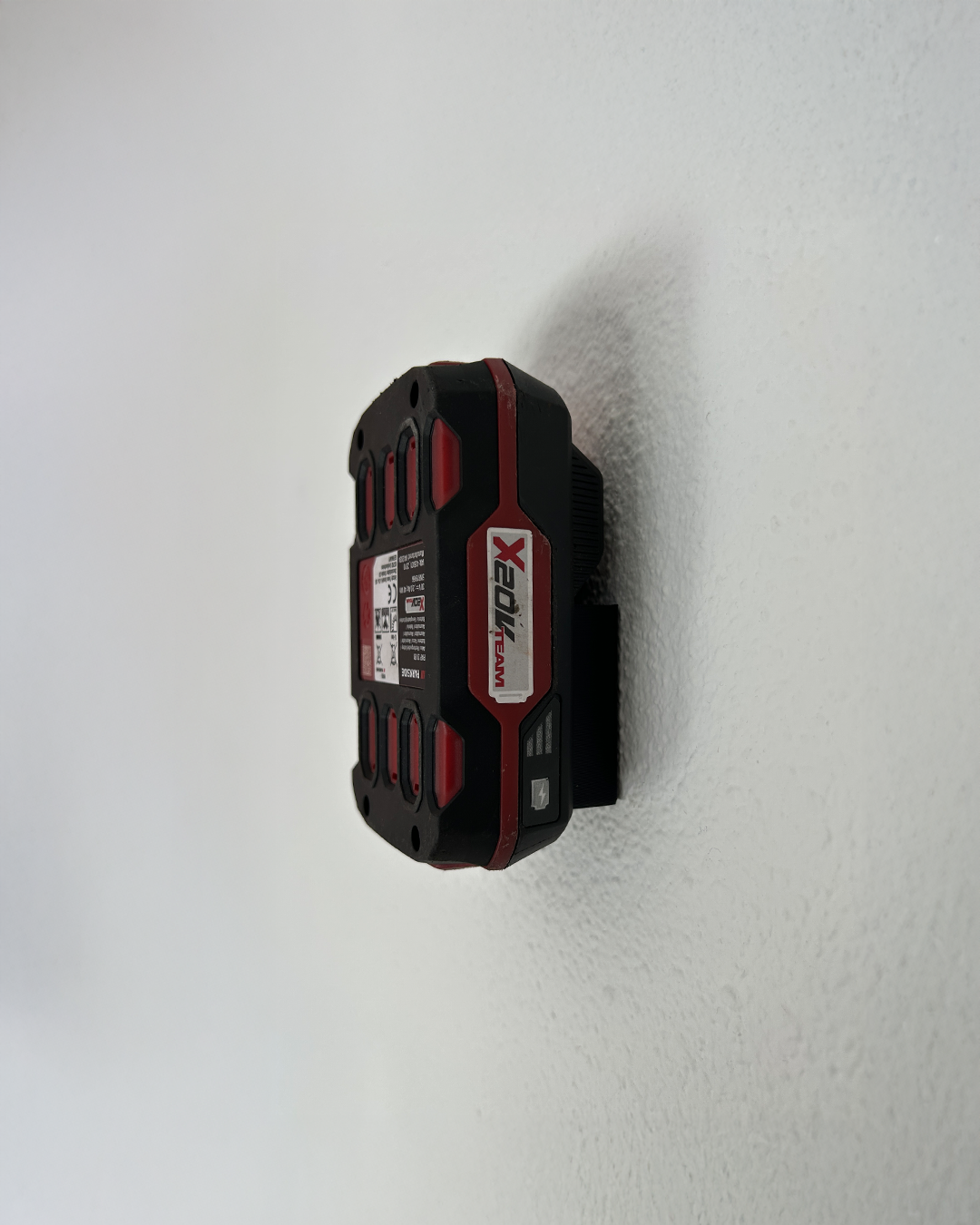Power Tool Battery Wall Mount